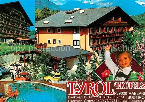 AK / Ansichtskarte Rabland Sporthotel Tyrol 
