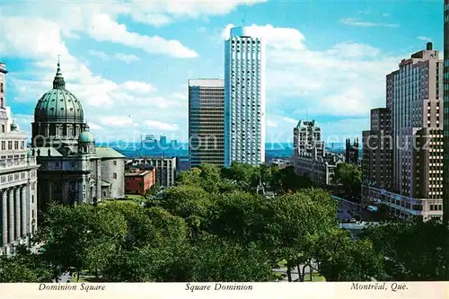 AK / Ansichtskarte Montreal Quebec Dominion Square Skyscraper Kat. Montreal