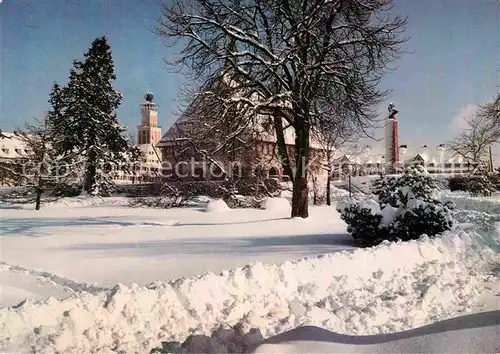 AK / Ansichtskarte Freudenstadt Stadthaus im Winter Kat. Freudenstadt