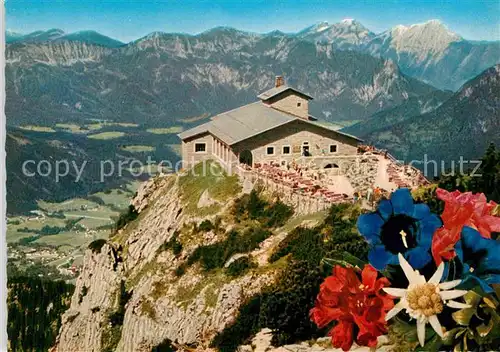 AK / Ansichtskarte Kehlsteinhaus ober Berchtesgaden mit Lattengebirge Zwiesel Hochstaufen Kat. Berchtesgaden