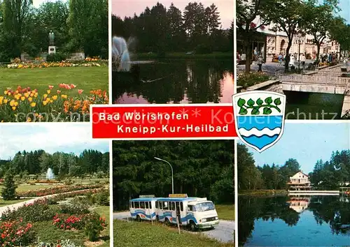 AK / Ansichtskarte Bad Woerishofen Kurgebiet Park Kat. Bad Woerishofen