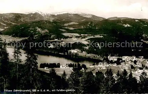 AK / Ansichtskarte Titisee mit Feldberg Kat. Titisee Neustadt