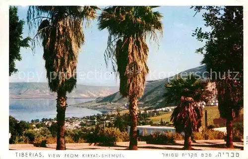 AK / Ansichtskarte Tiberias View from Kiryat Shemuel Kat. Tiberias