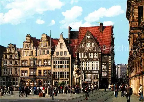 AK / Ansichtskarte Bremen Marktplatz Kat. Bremen