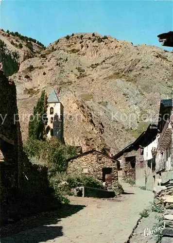 AK / Ansichtskarte Valls d Andorra Canillo Carrer tipic