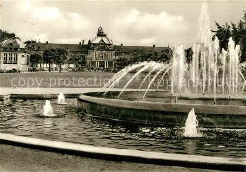 AK / Ansichtskarte Bad Oeynhausen Kurhaus mit Leuchtfontaene Kat. Bad Oeynhausen