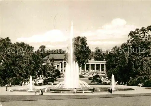 AK / Ansichtskarte Bad Oeynhausen Kurpark Kat. Bad Oeynhausen