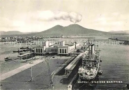 AK / Ansichtskarte Napoli Neapel Station the Port Kat. Napoli