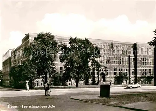 AK / Ansichtskarte Bremen Bau und Ingenieurschule Kat. Bremen