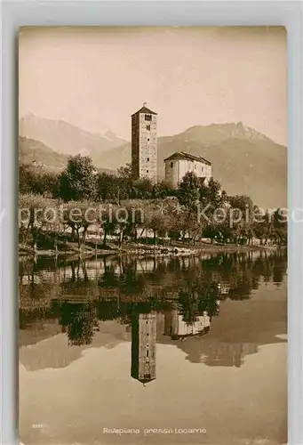 AK / Ansichtskarte Rivapiana Lago Maggiore Kirche Kat. Minusio