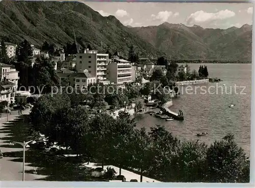 AK / Ansichtskarte Locarno Lago Maggiore Lungolago