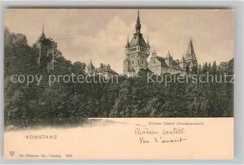 AK / Ansichtskarte Konstanz Bodensee Schloss Kat. Konstanz