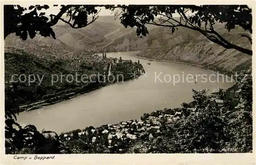 AK / Ansichtskarte Boppard Rhein Panorama  Kat. Boppard