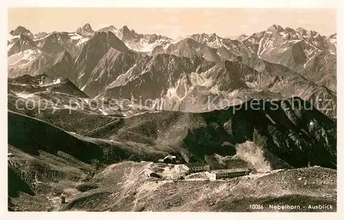 AK / Ansichtskarte Oberstdorf Nebelhorn Kat. Oberstdorf