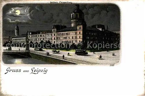 AK / Ansichtskarte Leipzig Schloss Pleissenburg Kat. Leipzig