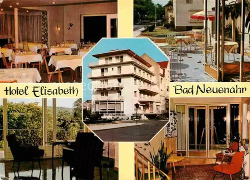 AK / Ansichtskarte Bad Neuenahr Ahrweiler Hotel Elisabeth Restaurant Terrasse Kat. Bad Neuenahr Ahrweiler