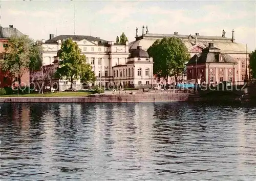 AK / Ansichtskarte Stockholm Bondeska palatset Riddarhuset och Norrstroem Kat. Stockholm
