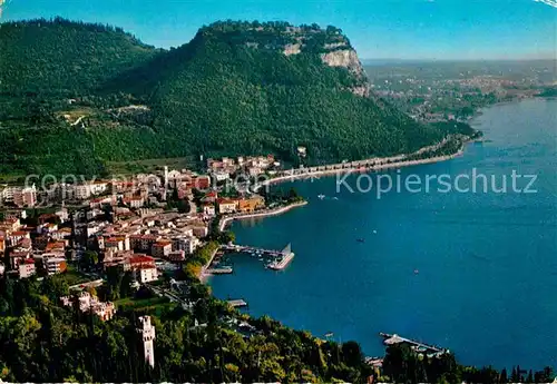 AK / Ansichtskarte Garda Fliegeraufnahme mit Lago di Garda Kat. Lago di Garda 