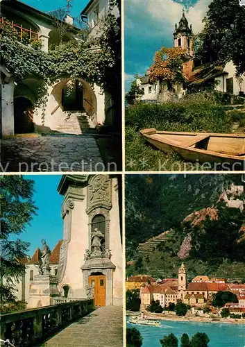 AK / Ansichtskarte Duernstein Wachau Durchgang Duernstein Stiftshof  Kat. Duernstein