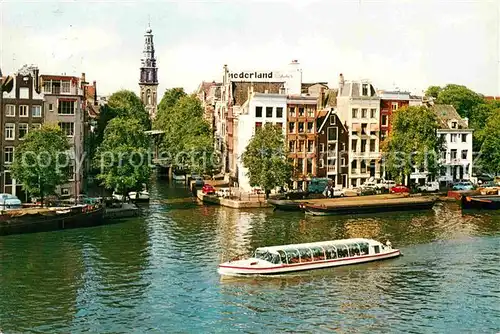AK / Ansichtskarte Amsterdam Niederlande Amstel met Zuiderkerk Kat. Amsterdam