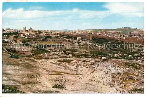 AK / Ansichtskarte Jerusalem Yerushalayim Blick vom Mukabber Berge im Sueden Kat. Israel