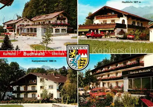 AK / Ansichtskarte Buchwald Kurhotel uebersee Kampenwand Hochfelln  Kat. Selb