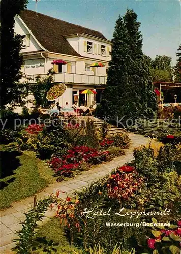 AK / Ansichtskarte Wasserburg Bodensee Hotel Restaurant Lipprandt Kat. Wasserburg (Bodensee)