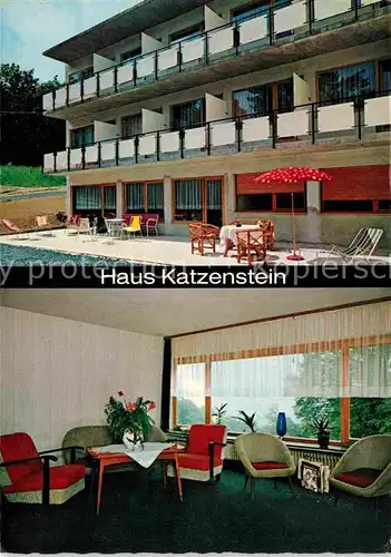 AK / Ansichtskarte Bad Wildungen Sanatorium und Kurklinik Haus Katzenstein Kat. Bad Wildungen