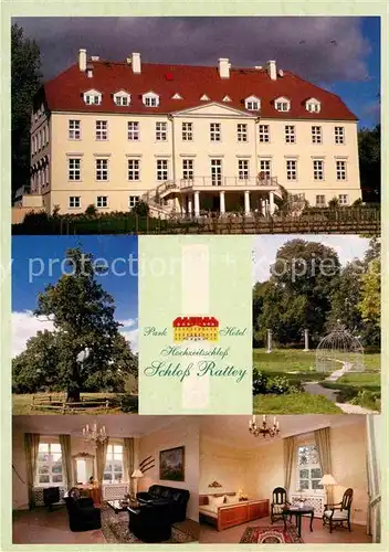 AK / Ansichtskarte Rattey Park Hotel Schloss Rattey Kat. Schoenbeck Mecklenburg