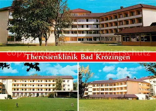 AK / Ansichtskarte Bad Krozingen Theresienklinik Kat. Bad Krozingen