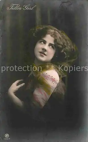 AK / Ansichtskarte Foto RPH Nr. 1925 1 Tiller Girl  Kat. Fotografie