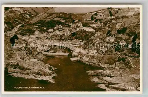 AK / Ansichtskarte Polperro Cornwall Fliegeraufnahme Kat. North Cornwall