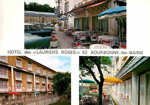 AK / Ansichtskarte Bourbonne les Bains Haute Marne Hotel des Lauriers Roses Kat. Bourbonne les Bains