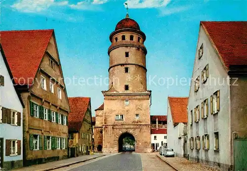 AK / Ansichtskarte Noerdlingen Loepsinger Tor Kat. Noerdlingen