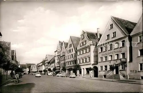 AK / Ansichtskarte Guenzburg Marktplatz Kat. Guenzburg