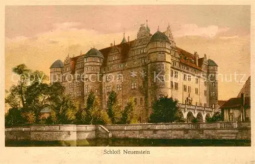 AK / Ansichtskarte Neuenstein Wuerttemberg Schloss Kat. Neuenstein