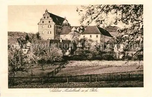AK / Ansichtskarte Michelbach Bilz Schloss Kat. Michelbach an der Bilz