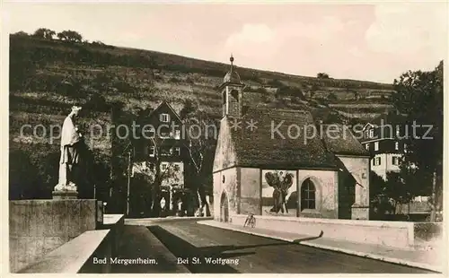 AK / Ansichtskarte Bad Mergentheim Bei Sankt Wolfgang Kat. Bad Mergentheim