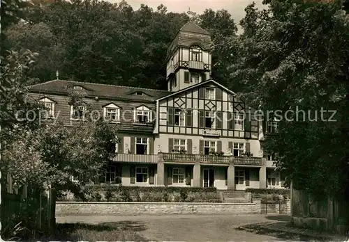 AK / Ansichtskarte Bad Blankenburg Erholungsheim am Goldberg Kat. Bad Blankenburg