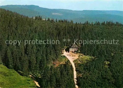 AK / Ansichtskarte Seebach Ottenhoefen Schwarzwald Darmstaedter Huette Fliegeraufnahme Kat. Ottenhoefen im Schwarzwald