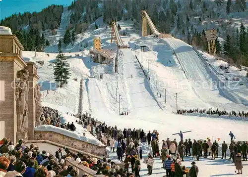 AK / Ansichtskarte Garmisch Partenkirchen Olympia Skistadion Kat. Garmisch Partenkirchen