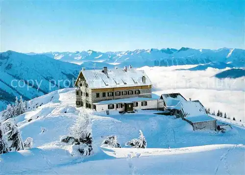 AK / Ansichtskarte Rotwandhaus mit Tuxer Alpen Sonnwendjoch Kat. Schliersee