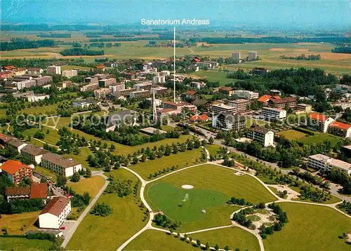 AK / Ansichtskarte Bad Fuessing Fliegeraufnahme Sanatorium Andreas Kat. Bad Fuessing