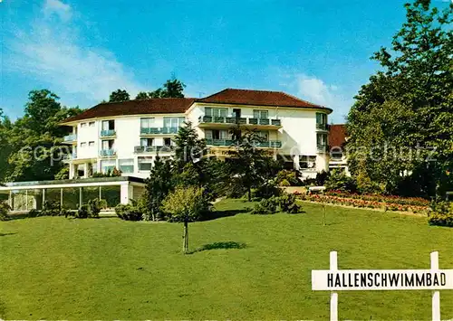 AK / Ansichtskarte Neuhaus Solling Park Hotel Duesterdiek Hallenbad Kat. Holzminden