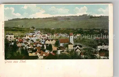 AK / Ansichtskarte Thal Rheineck SG Panorama Kat. Rheineck