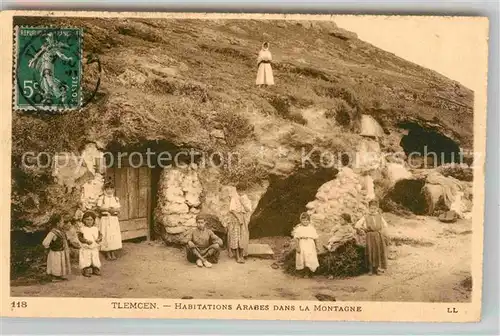 AK / Ansichtskarte Tlemcen Habitations Arabes dans la Montagne Kat. Algerien