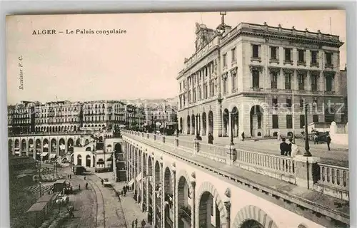 AK / Ansichtskarte Alger Algerien Le Palais consulaire