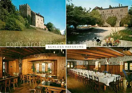 AK / Ansichtskarte Habsburg Schloss Ausflugsziel Restaurant Kat. Habsburg