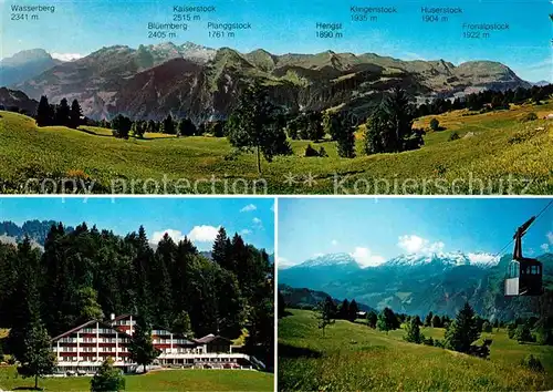 AK / Ansichtskarte Illgau Erholungsheim St Karl Alpenpanorama Bergbahn Kat. Illgau