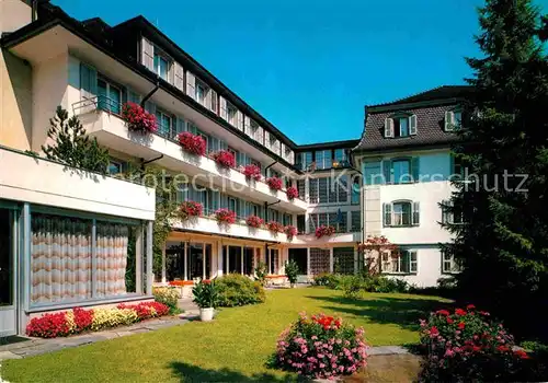 AK / Ansichtskarte Gersau Vierwaldstaettersee Haus fuer Frieden und Erholung Hof Kat. Gersau